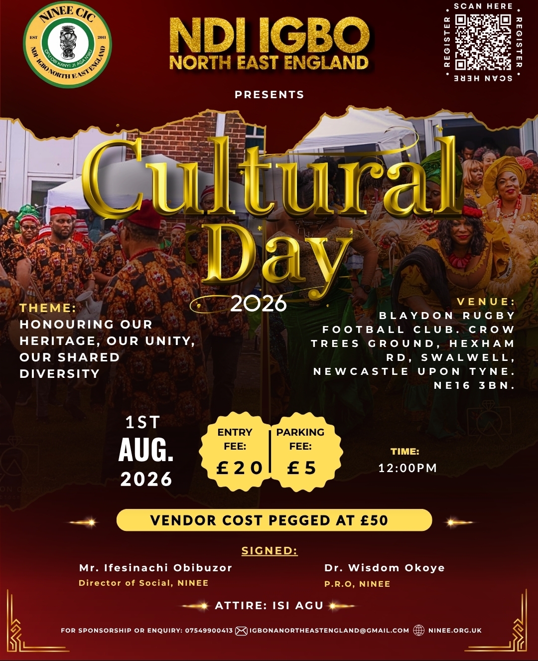 Igbo Day / Iri Ji Cultural Festival 2026 Ticket